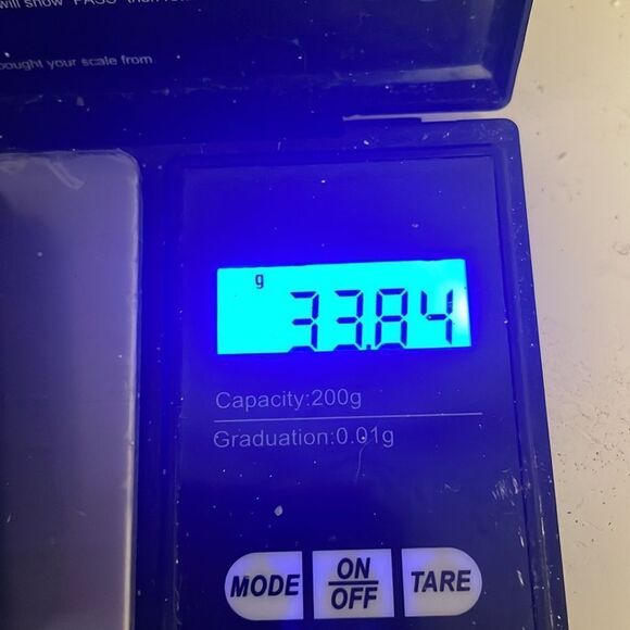 Vintage MCM 1960s matching polished silver tone monogrammed tie clip cuff links - Picture 9 of 9